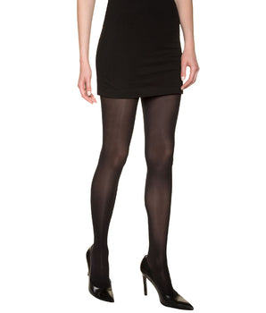 Black DIM Signature Semi-Opaque Douceur 40 velour tights