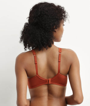 Ochre lace full cup bra Generous Essentiel