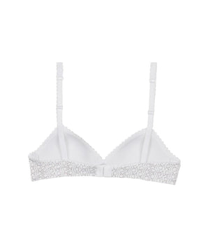 White Triangle bra - DIM Touch Girl