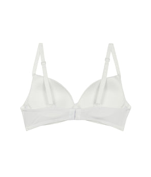 White triangle bra with cups for girls Dim Invisible