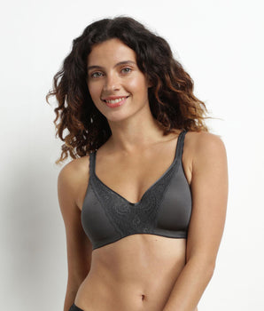 Dim precious grey post-op bra