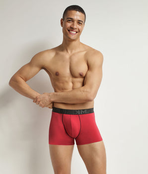 Men's boxer shorts in modal cotton with contrast waistband Rubis Dim Classic