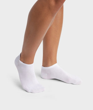 Pack of 2 pairs of White men's socks in organic cotton Dim Good