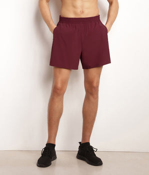 Men's sports shorts in breathable Bordeaux fabric Dim Move