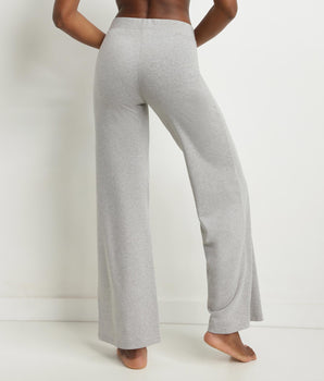 Women's grey sequin pyjama trousers Dim Jersey Sparkle