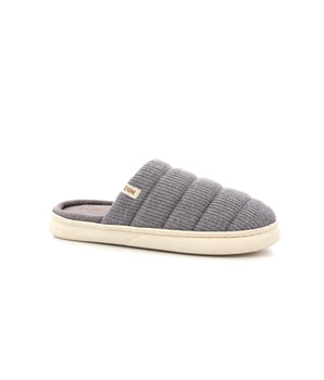 Grey slippers for women