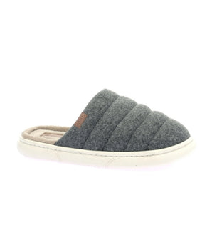 Grey slippers for men