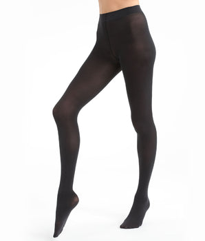 Black DIM Signature Opaque Velouté 60 velour tights