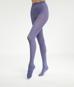 Women's 50D Microfibre Midnight Blue Dim Opaque Velvety Tights