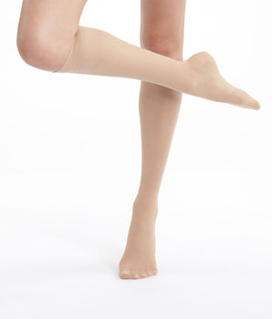 Pack of 4 EcoDIM semi-opaque 28D capri knee-highs