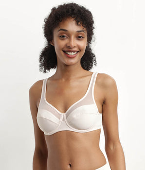 Full cup underwire bra in Pink Ballerine Generous Dim